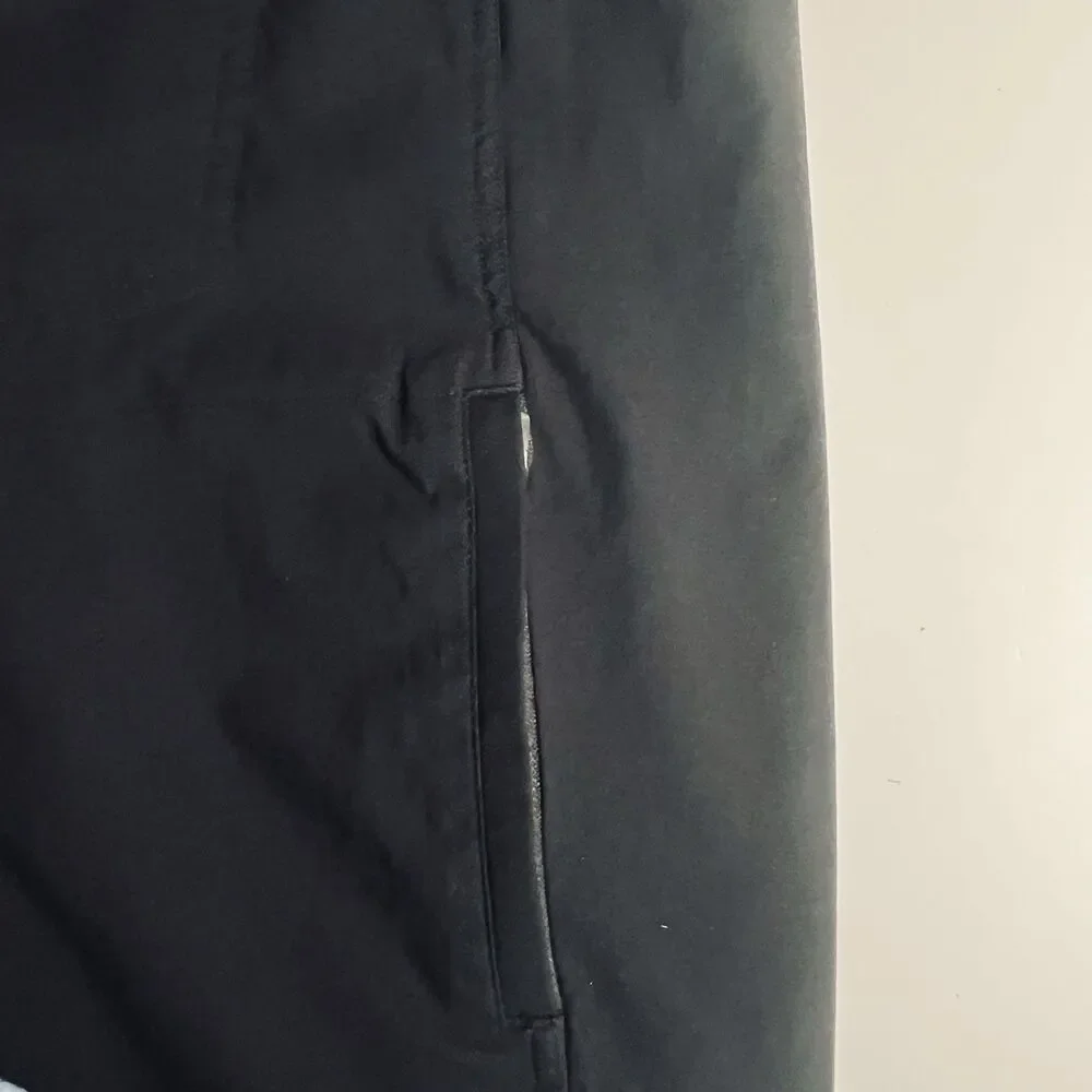 Eddie Bauer Men's Tech Chino Pant Lightweight Water-Resistant Stretch Black 35”
